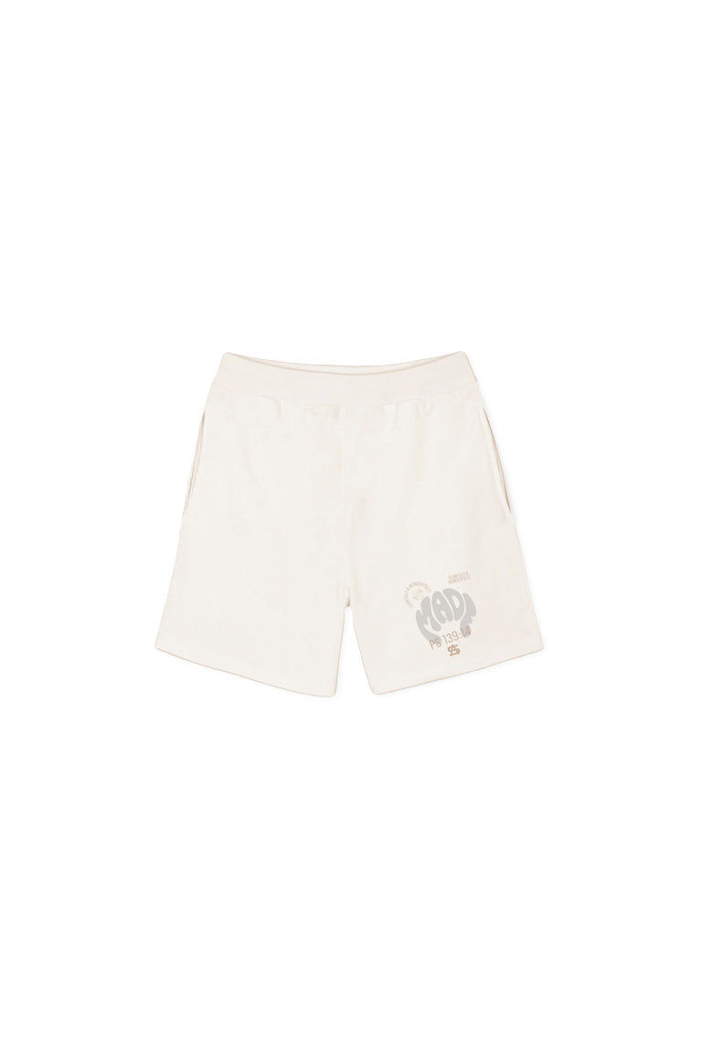 Fearfully & Wonderfully Made Vintage White Relaxed Sweatshorts